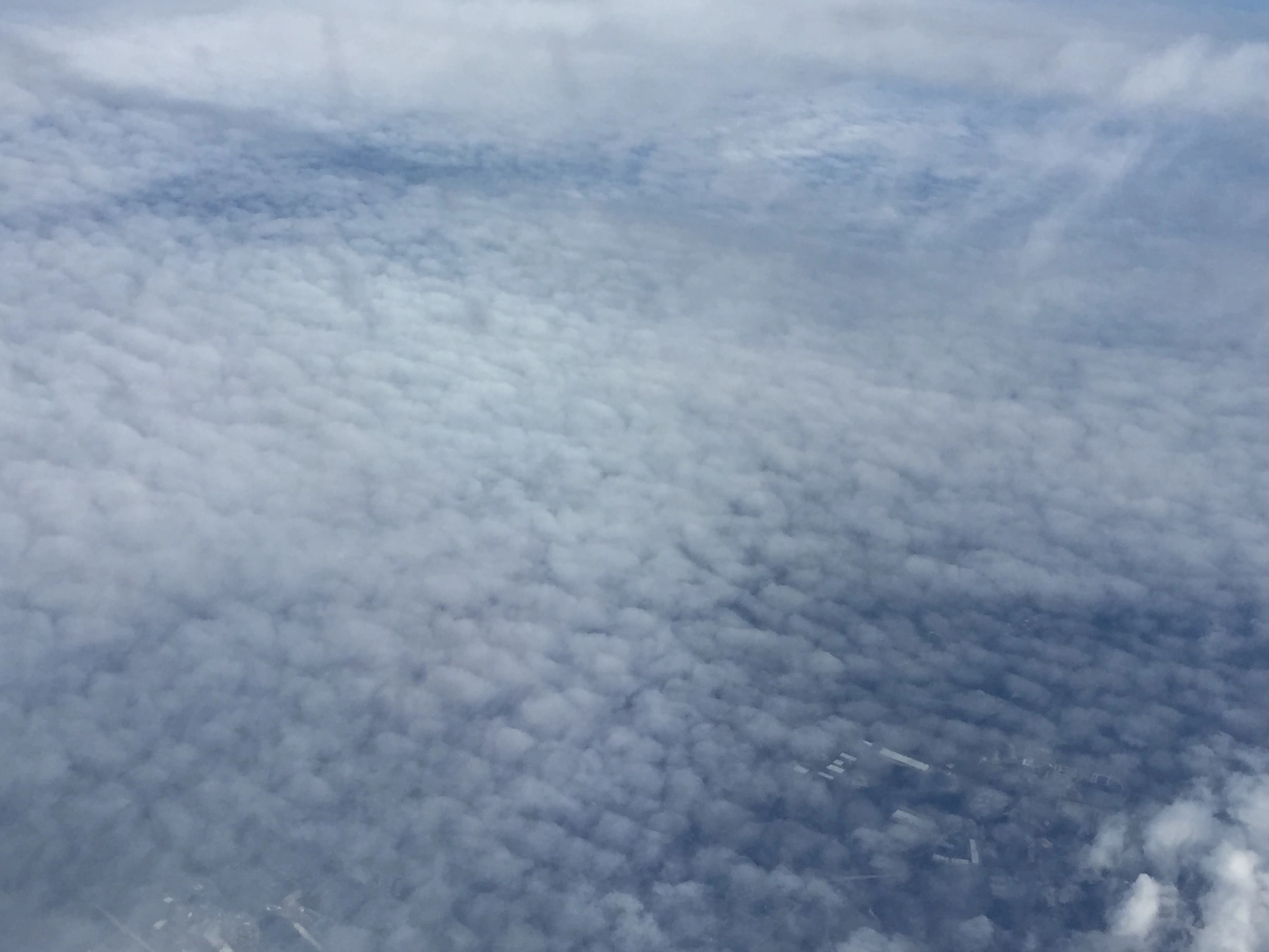 background image - clouds in a blue sky